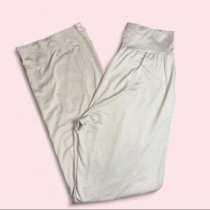 Vuori cream wide leg Pants